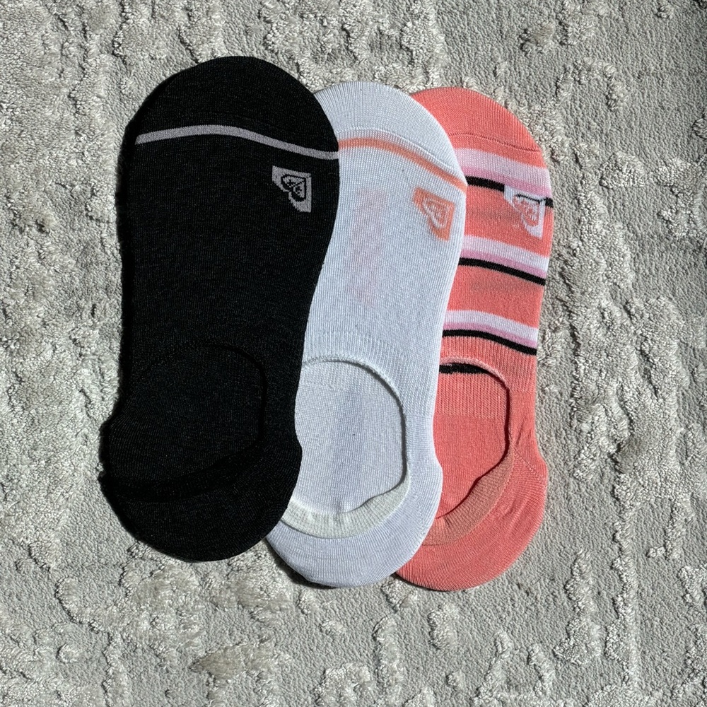 Roxy Women's No Show Sneaker Liner Socks size 6-10